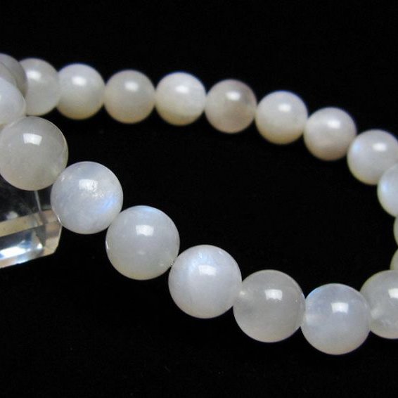 ムーンストーン ブレスレット 10mm [t459-11687]