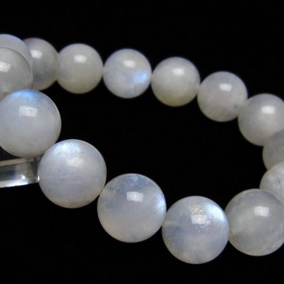 ムーンストーン ブレスレット 15mm [t459-11704]