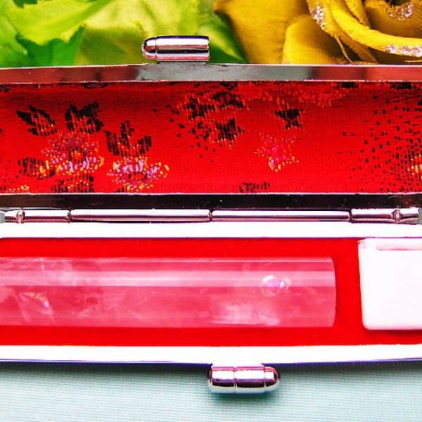 ローズクォーツ 印材　 12mm [T46-695]