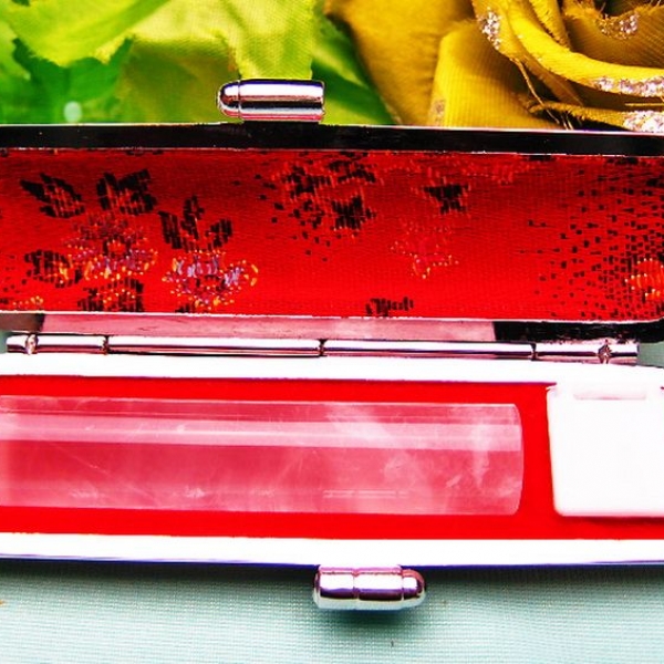 ローズクォーツ 印材　※別途料金で篆刻可能 12mm [T46-699]