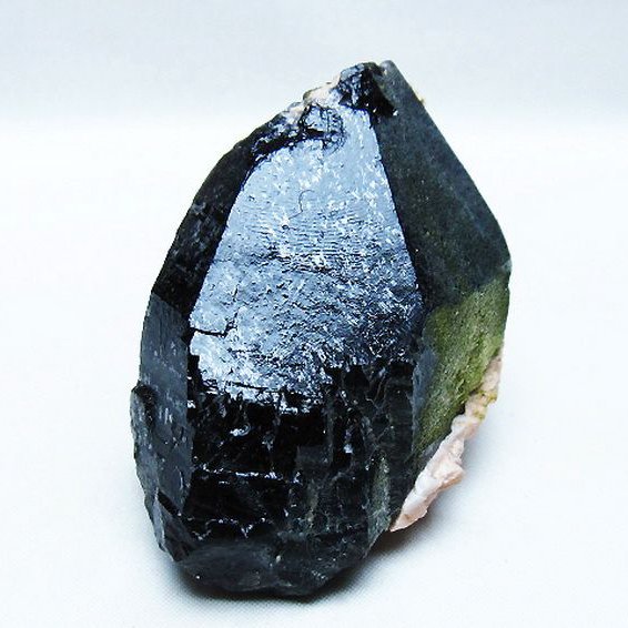 山東省産 モリオン 純天然 黒水晶 原石 [t460-7018]