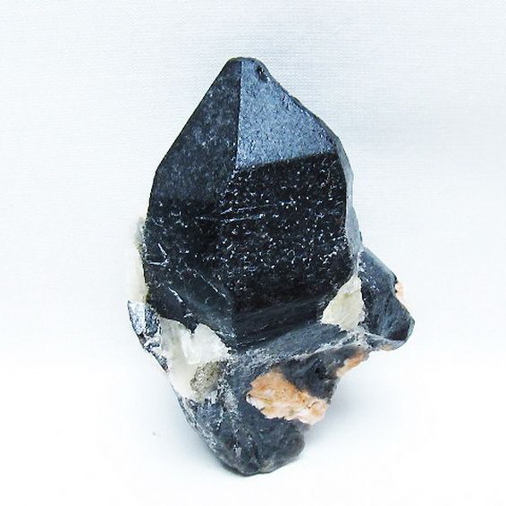 山東省産 モリオン 純天然 黒水晶 原石 [t460-7019]