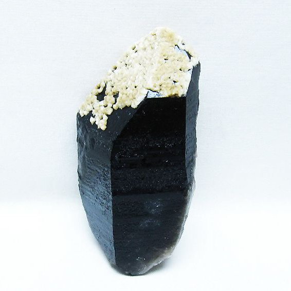 山東省産 モリオン 純天然 黒水晶 原石 [t460-7130]