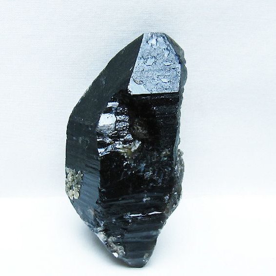 山東省産 モリオン 純天然 黒水晶 原石 [t460-7131]