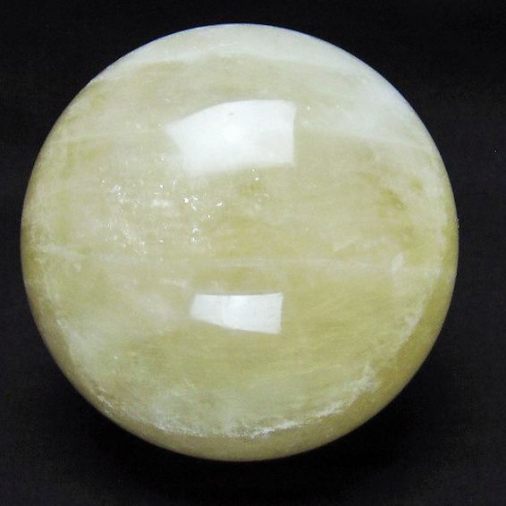 【超特大!!!】ホワイトカルサイト　丸玉　34kg 虹入りホワイトカルサイト丸玉スフィア - 約56mm【台座付