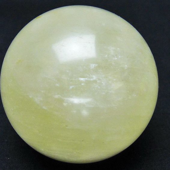 カルサイト 丸玉 61mm [T461-10735]