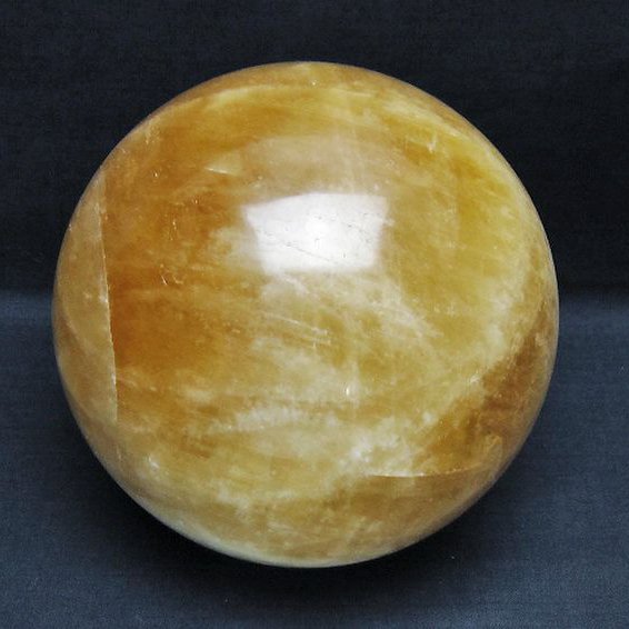 3.3Kg カルサイト 丸玉 135mm [T461-11099]