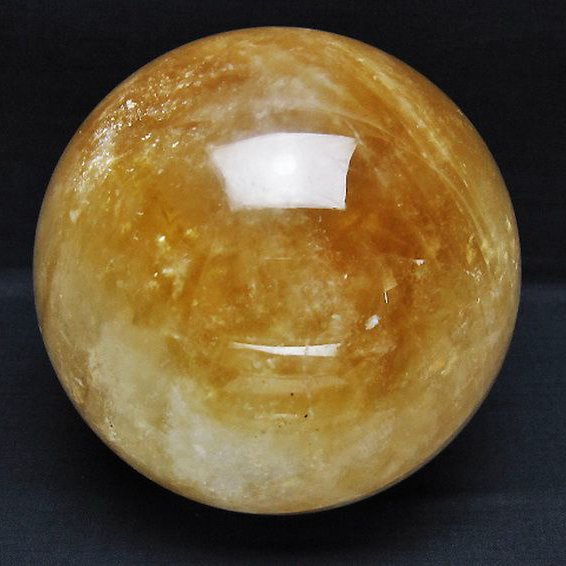 3.3Kg カルサイト 丸玉 135mm [T461-11224]