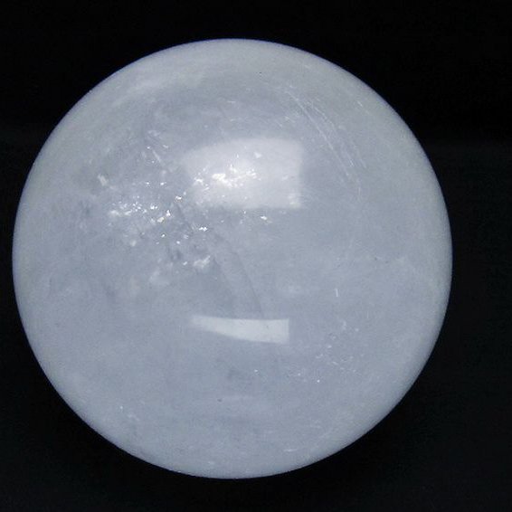 1.3Kg カルサイト 丸玉 95mm [T461-11266]