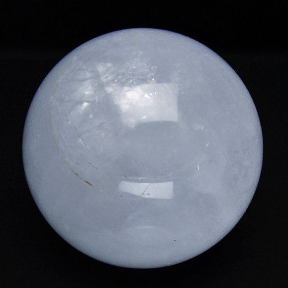 1Kg カルサイト 丸玉 89mm [T461-11269]