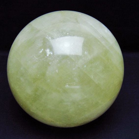 2.3Kg カルサイト 丸玉 120mm [T461-11318]