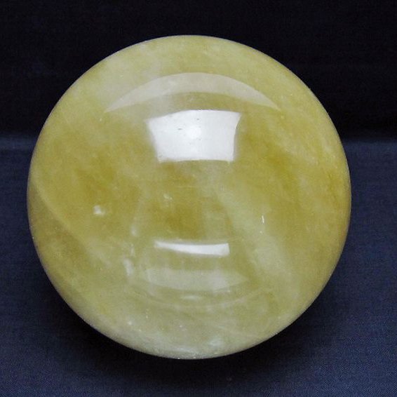 1.7Kg カルサイト 丸玉 110mm [T461-11351]