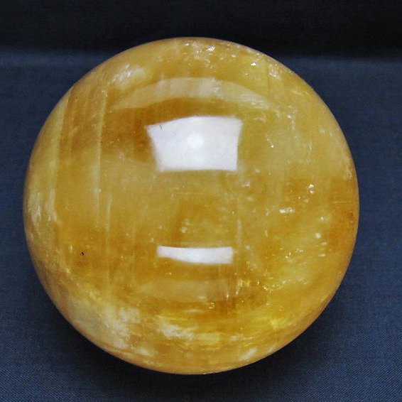 カルサイト 丸玉 85mm [T461-11388]