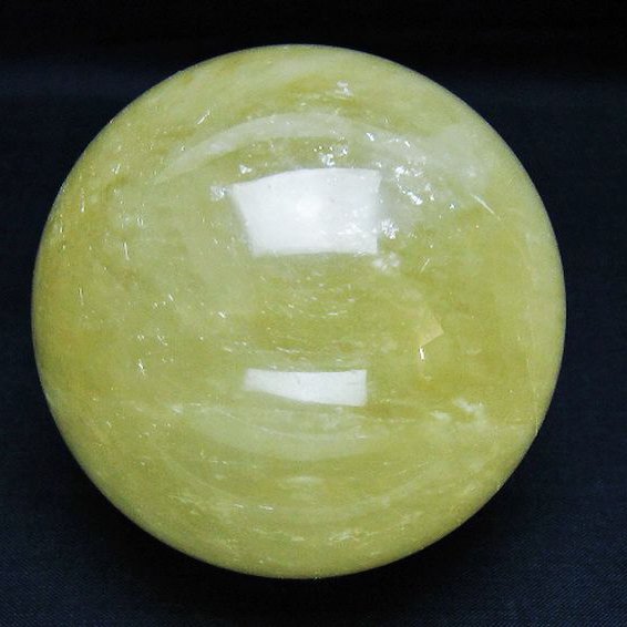 カルサイト 丸玉 81mm [t461-11502]