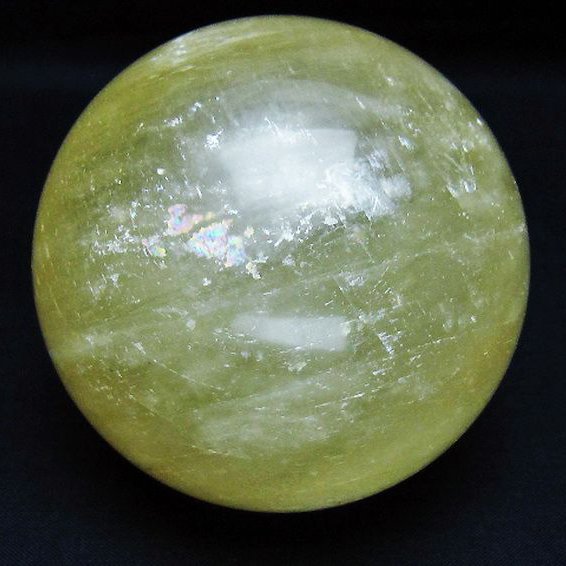 カルサイト 丸玉 79mm [t461-11508]