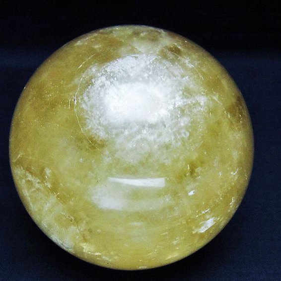 カルサイト 丸玉 88mm [t461-11547]