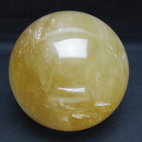 1.5Kg カルサイト 丸玉 103mm [t461-11622]