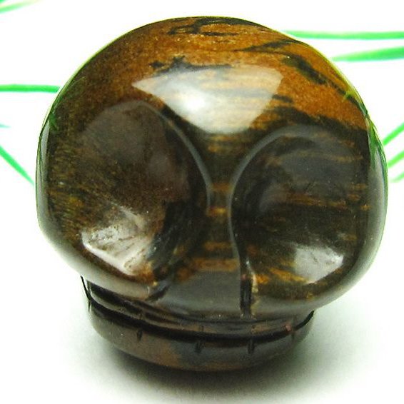 タイガーアイ ドクロ[T464-248]