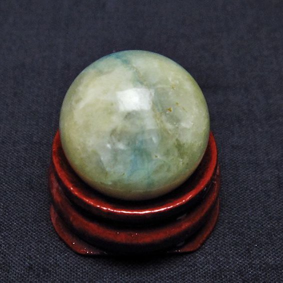 アクアマリン 丸玉 20mm [t465-494]