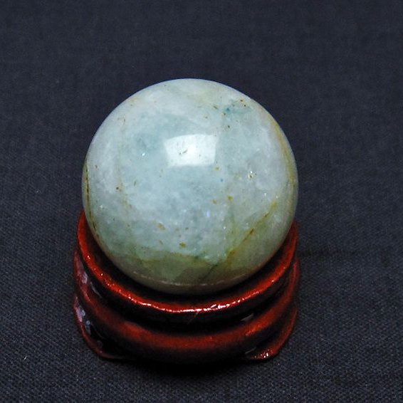 アクアマリン 丸玉 22mm [t465-544]