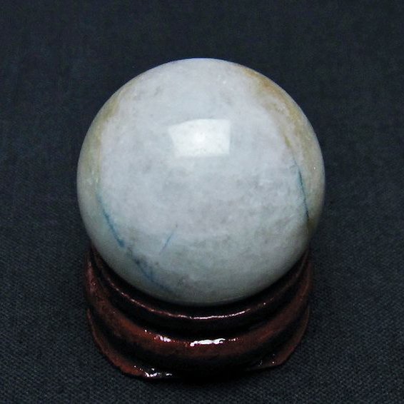 アクアマリン 丸玉 25mm [t465-676]
