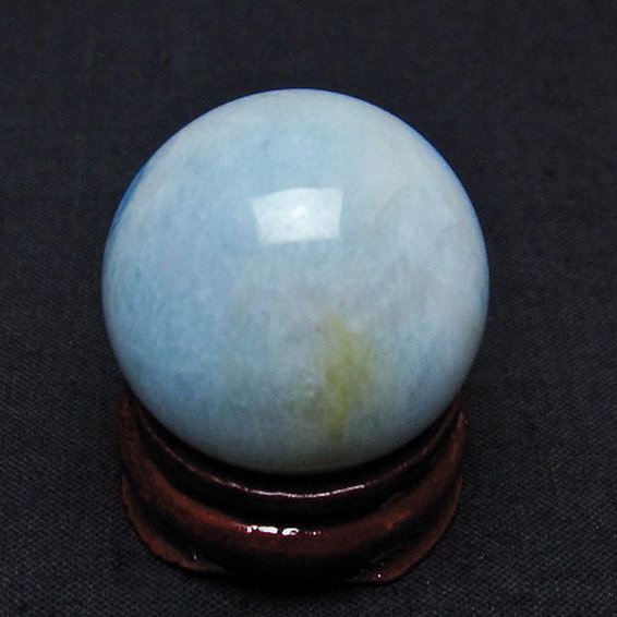 アクアマリン 丸玉 25mm [t465-684]