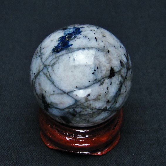 アクアマリン 丸玉 28mm [t465-785]