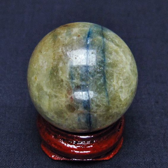 アクアマリン 丸玉 29mm [t465-786]