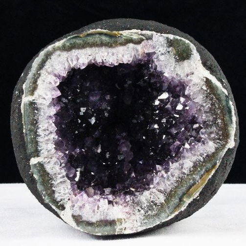 1.3Kg ウルグアイ産 サークルジオード アメジストドーム[t466-1646]