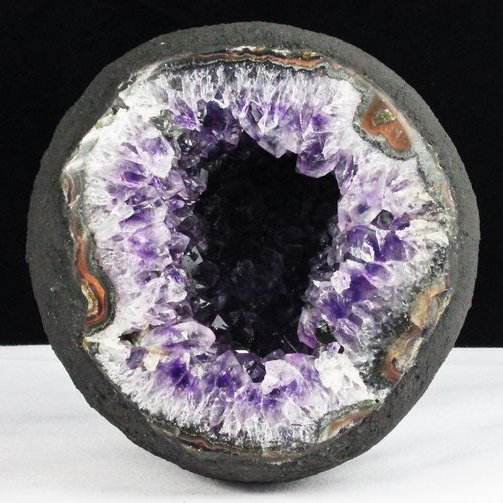 2Kg ウルグアイ産 サークルジオード アメジストドーム[t466-1665]