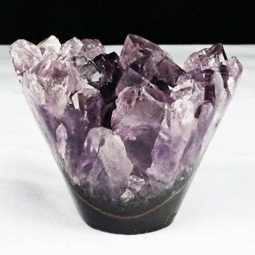 【匿名発送】レピドクロサイト内包アメジストクラスター ナミビア ブランドバーグ産 レピドクロサイト入りアメジストの結晶