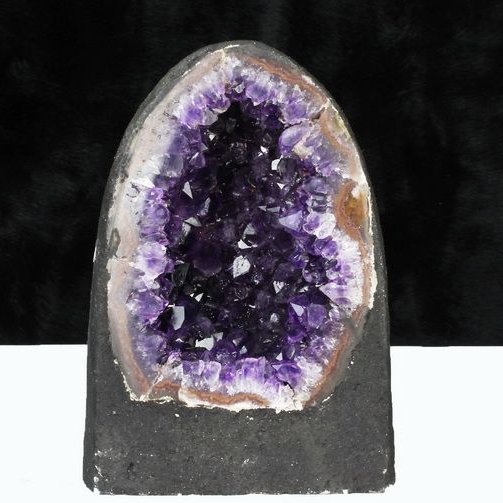 約：2444gAAA級家庭円満◆天然アメジストドームB80G3/820G98B 2Kg ブラジル産 アメジストドーム [t466-1819]