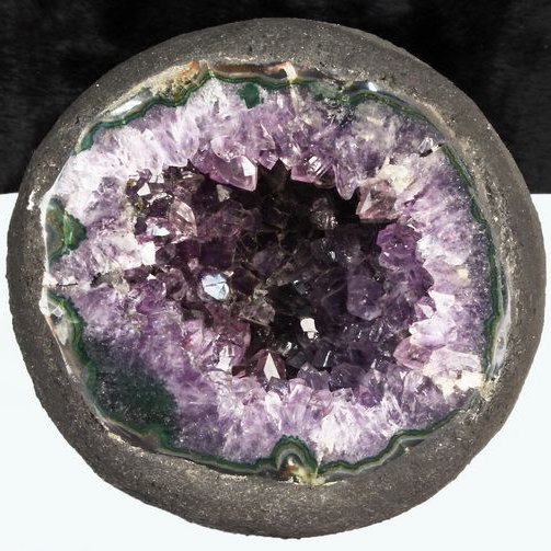 2.2Kg ウルグアイ産 サークルジオード アメジストドーム [t466-1842]