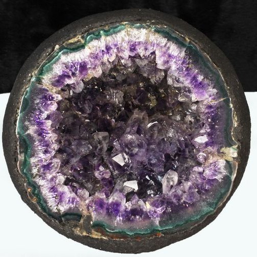 2.3Kg ウルグアイ産 サークルジオード アメジストドーム [t466-1843]