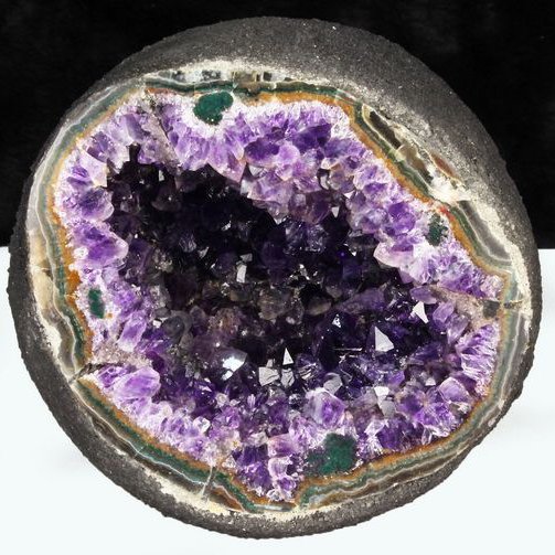 1.8Kg ウルグアイ産 サークルジオード アメジストドーム [t466-1848]