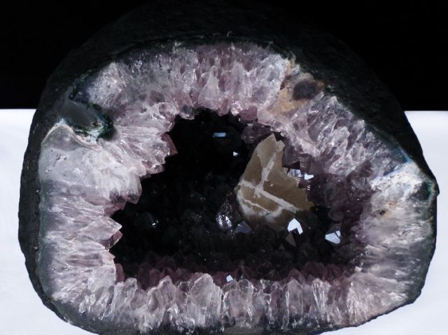 ★浄化効果★49.9Kg ウルグアイ産 サークルジオード アメジストドーム (特大品) 同梱不可[T466-748]