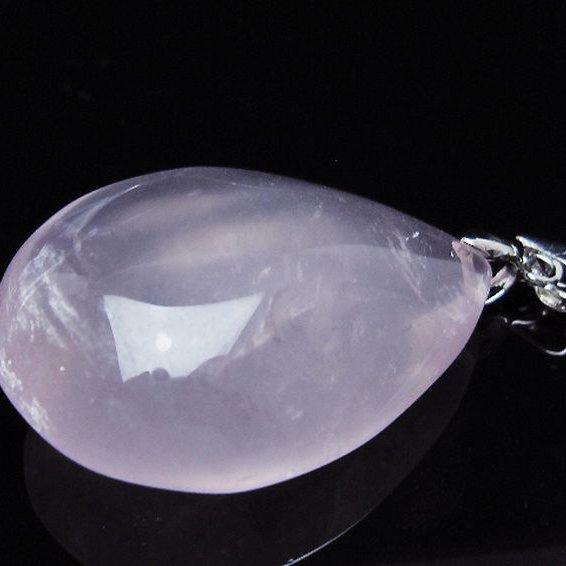 ローズクォーツ ペンダント [T467-3904]