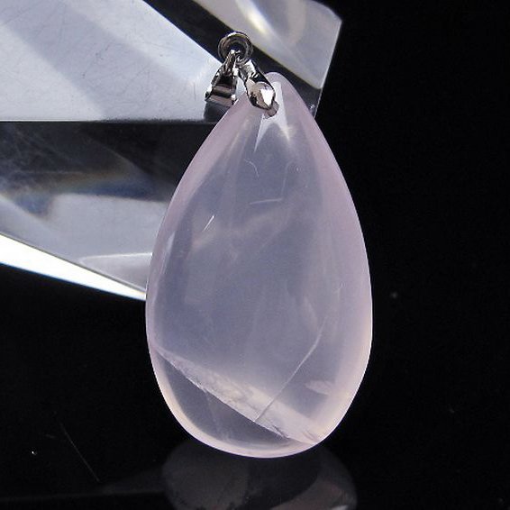 ローズクォーツ ペンダント [T467-3916]