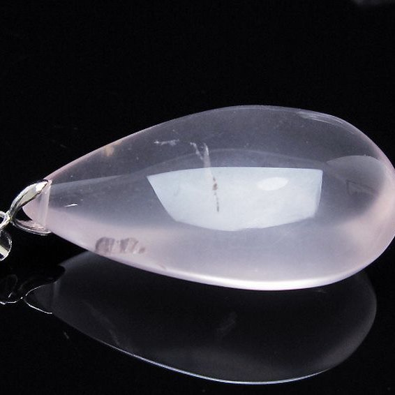 ローズクォーツ ペンダント [T467-3936]