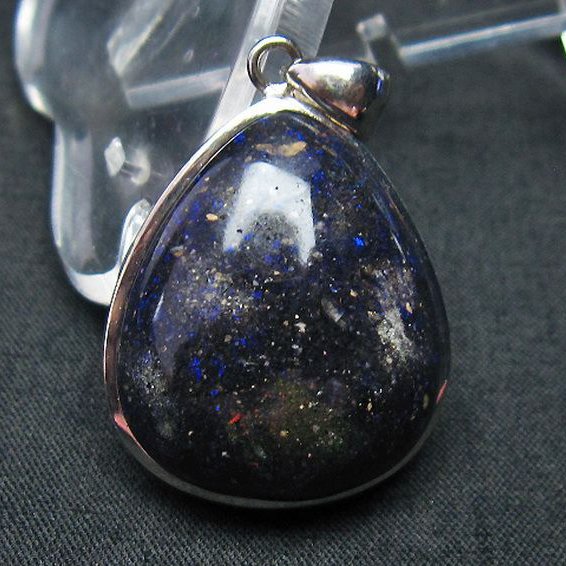 ブラックオパール ペンダント [T468-517]