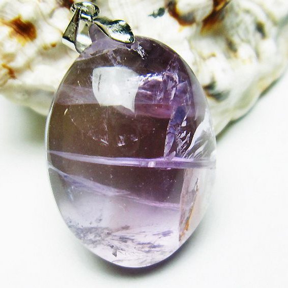アメジスト ペンダント [T469-5935]