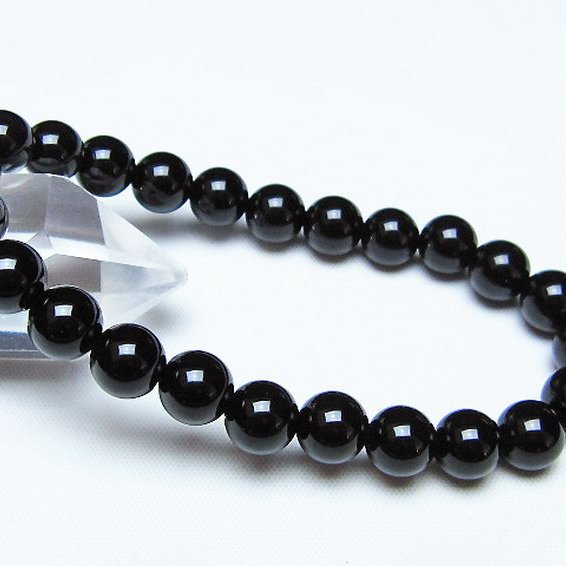 オニキス ブレスレット 8mm [t474-1584]