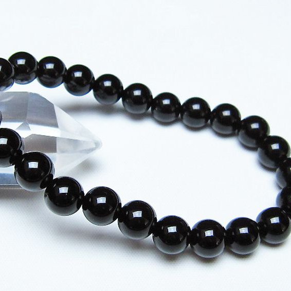 オニキス ブレスレット 8mm [t474-1603]