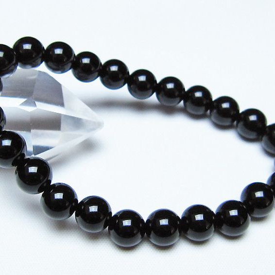 オニキス ブレスレット 8mm [t474-1613]