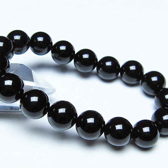 オニキス ブレスレット 12mm [t474-1737]