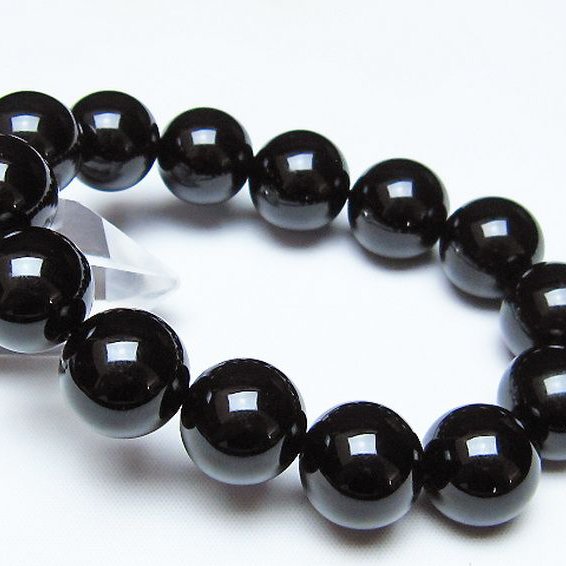 オニキス ブレスレット 16mm [t474-1829]