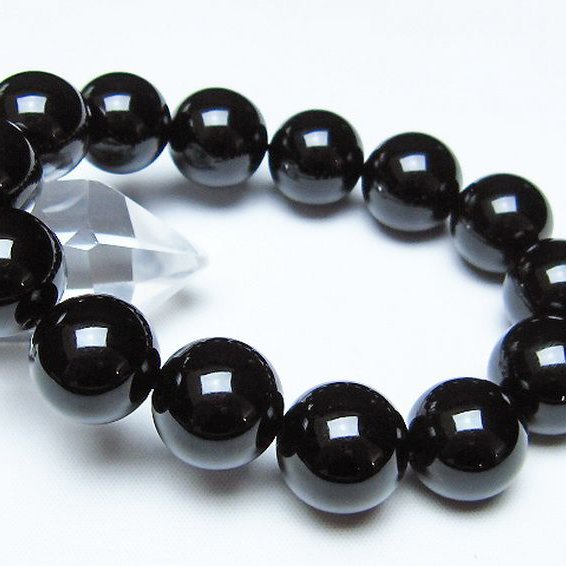 オニキス ブレスレット 16mm [t474-1838]