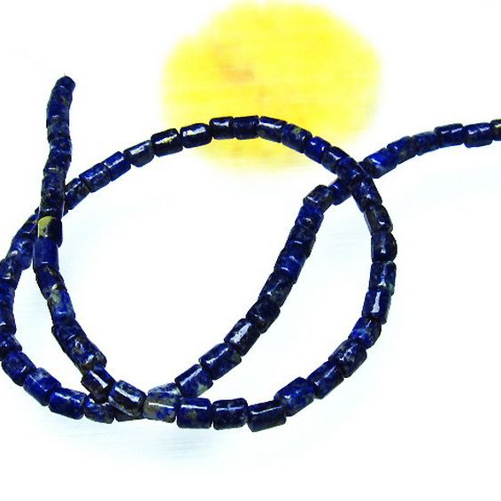 ラピスラズリ 一連 4mm ビーズ [t476-1472]