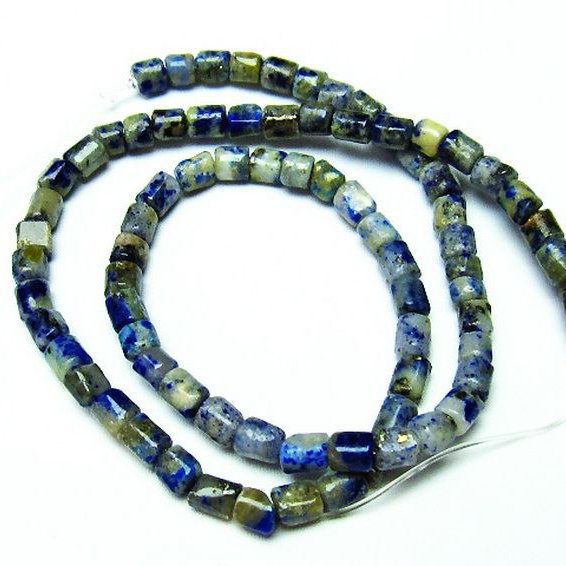 ラピスラズリ 一連 4mm ビーズ [t476-1729]