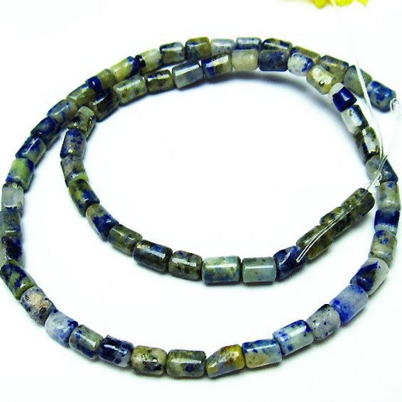 ラピスラズリ 一連 4mm ビーズ [t476-1737]